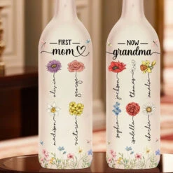 Like A Flower, Your Love Is Beautiful And Pure - Family Personalized Custom Bottle Lamp - Gift For Mom, Grandma 8 Like A Flower, Your Love Is Beautiful And Pure - Family Personalized Custom Bottle Lamp - Gift For Mom, Grandma -Pawfect House Store 6780cfbd2fae1