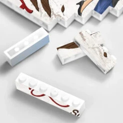 Love Is The Greatest Adventure - Couple Personalized Custom Vertical Rectangle Shaped Building Brick Blocks - Gift For Husband Wife, Anniversary 7 Love Is The Greatest Adventure - Couple Personalized Custom Vertical Rectangle Shaped Building Brick Blocks - Gift For Husband Wife, Anniversary -Pawfect House Store 6780d6057bb7c