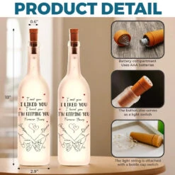 Love Is A Partnership - Couple Personalized Custom Bottle Lamp - Gift For Husband Wife, Anniversary 9 Love Is A Partnership - Couple Personalized Custom Bottle Lamp - Gift For Husband Wife, Anniversary -Pawfect House Store 6780dc69afefb