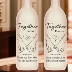 You Are The Reason I Believe In Magic - Couple Personalized Custom Bottle Lamp - Gift For Husband Wife, Anniversary -Pawfect House Store 6780dd771bd3d