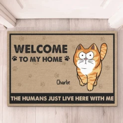 Owned By Us, Rented By Humans - Dog & Cat Personalized Custom Home Decor Decorative Mat - House Warming Gift For Pet Owners, Pet Lovers 9 Owned By Us, Rented By Humans - Dog & Cat Personalized Custom Home Decor Decorative Mat - House Warming Gift For Pet Owners, Pet Lovers -Pawfect House Store 6780e2d44aa5b