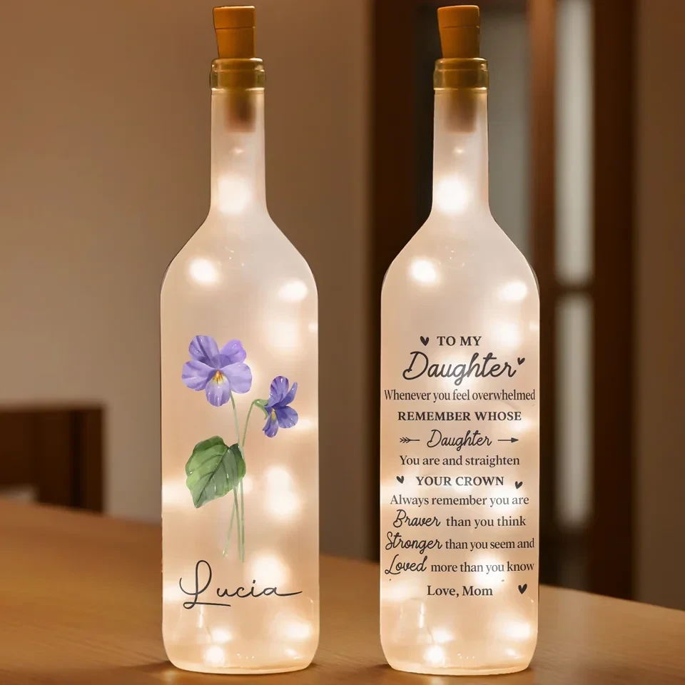 Watching You Grow Fills My Heart With Pride - Family Personalized Custom Bottle Lamp - Gift For Son, Daughter, Grandson, Granddaughter 3 Watching You Grow Fills My Heart With Pride - Family Personalized Custom Bottle Lamp - Gift For Son, Daughter, Grandson, Granddaughter - Image 3