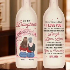 You Are My Shining Star, And I’m Endlessly Proud Of You - Family Personalized Custom Bottle Lamp - Gift For Mom, Daughter -Pawfect House Store 6780ec3b3d703