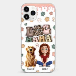 Happiness Is A Warm Puppy - Dog Personalized Custom 3D Inflated Effect Printed Clear Phone Case - Gift For Pet Owners, Pet Lovers -Pawfect House Store 6780ef1c614d6 69f21310 939d 4588 8f70 39675ccbf68a