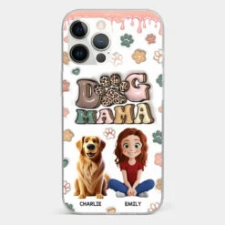 Happiness Is A Warm Puppy - Dog Personalized Custom 3D Inflated Effect Printed Clear Phone Case - Gift For Pet Owners, Pet Lovers -Pawfect House Store 6780ef213fdd9 d421cddb 1fe9 4031 af9d fa2e25340502