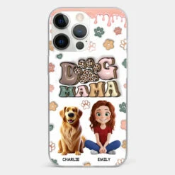 Happiness Is A Warm Puppy - Dog Personalized Custom 3D Inflated Effect Printed Clear Phone Case - Gift For Pet Owners, Pet Lovers -Pawfect House Store 6780ef2bb201d e4fdeb7a a508 47b8 9198 3b4813791109