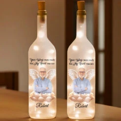 Custom Photo Love Never Ends It Just Changes Form - Memorial Personalized Custom Bottle Lamp - Sympathy Gift For Family Members 7 Custom Photo Love Never Ends It Just Changes Form - Memorial Personalized Custom Bottle Lamp - Sympathy Gift For Family Members -Pawfect House Store 6780f3a810599