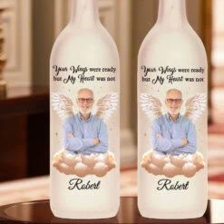 Custom Photo Love Never Ends It Just Changes Form - Memorial Personalized Custom Bottle Lamp - Sympathy Gift For Family Members 8 Custom Photo Love Never Ends It Just Changes Form - Memorial Personalized Custom Bottle Lamp - Sympathy Gift For Family Members -Pawfect House Store 6780f3ab07fbc