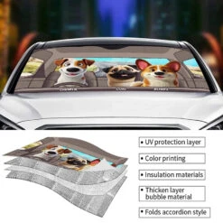 Take Me Everywhere You Go - Dog Personalized Custom Auto Windshield Sunshade, Car Window Protector - Gift For Pet Owners, Pet Lovers 7 Take Me Everywhere You Go - Dog Personalized Custom Auto Windshield Sunshade, Car Window Protector - Gift For Pet Owners, Pet Lovers -Pawfect House Store 6780f3d272406