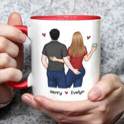 My Ride Or Die - Couple Personalized Custom Accent Mug - Gift For Husband Wife, Anniversary 9 My Ride Or Die - Couple Personalized Custom Accent Mug - Gift For Husband Wife, Anniversary -Pawfect House Store 67810a1859b86