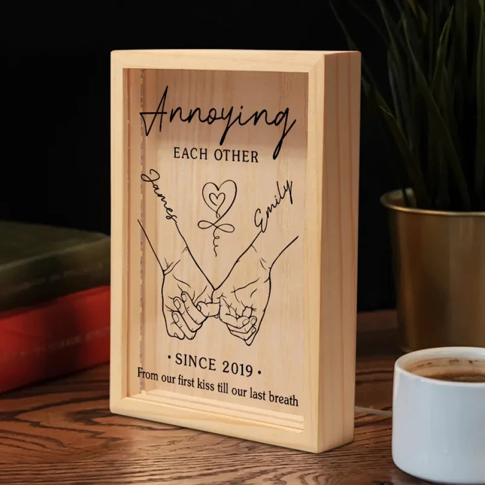 Our Love Is The Greatest Journey Of All - Couple Personalized Custom Frame Light Box - Gift For Husband Wife, Anniversary 3 Our Love Is The Greatest Journey Of All - Couple Personalized Custom Frame Light Box - Gift For Husband Wife, Anniversary - Image 3