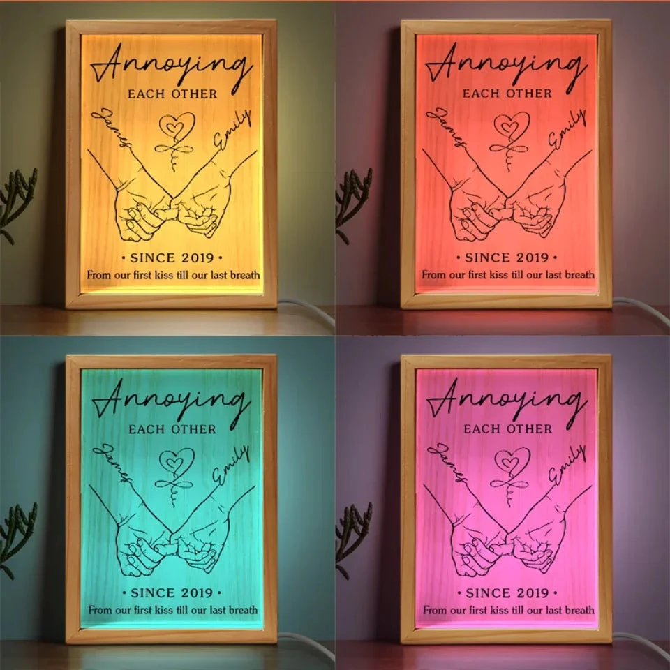 Our Love Is The Greatest Journey Of All - Couple Personalized Custom Frame Light Box - Gift For Husband Wife, Anniversary 5 Our Love Is The Greatest Journey Of All - Couple Personalized Custom Frame Light Box - Gift For Husband Wife, Anniversary - Image 5