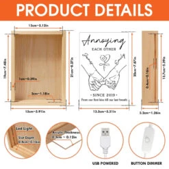 Our Love Is The Greatest Journey Of All - Couple Personalized Custom Frame Light Box - Gift For Husband Wife, Anniversary 11 Our Love Is The Greatest Journey Of All - Couple Personalized Custom Frame Light Box - Gift For Husband Wife, Anniversary -Pawfect House Store 67848a144d91d