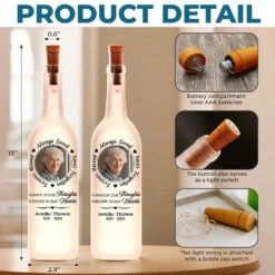 Custom Photo You Are Always Loved And Never Forgotten - Memorial Personalized Custom Bottle Lamp - Sympathy Gift For Family Members 9 Custom Photo You Are Always Loved And Never Forgotten - Memorial Personalized Custom Bottle Lamp - Sympathy Gift For Family Members -Pawfect House Store 678493274d9f1
