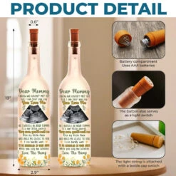 Custom Photo I Can Hear You Say You Love Me - Family Personalized Custom Bottle Lamp - Baby Shower Gift, Gift For First Mom 9 Custom Photo I Can Hear You Say You Love Me - Family Personalized Custom Bottle Lamp - Baby Shower Gift, Gift For First Mom -Pawfect House Store 67849c7fe99cb