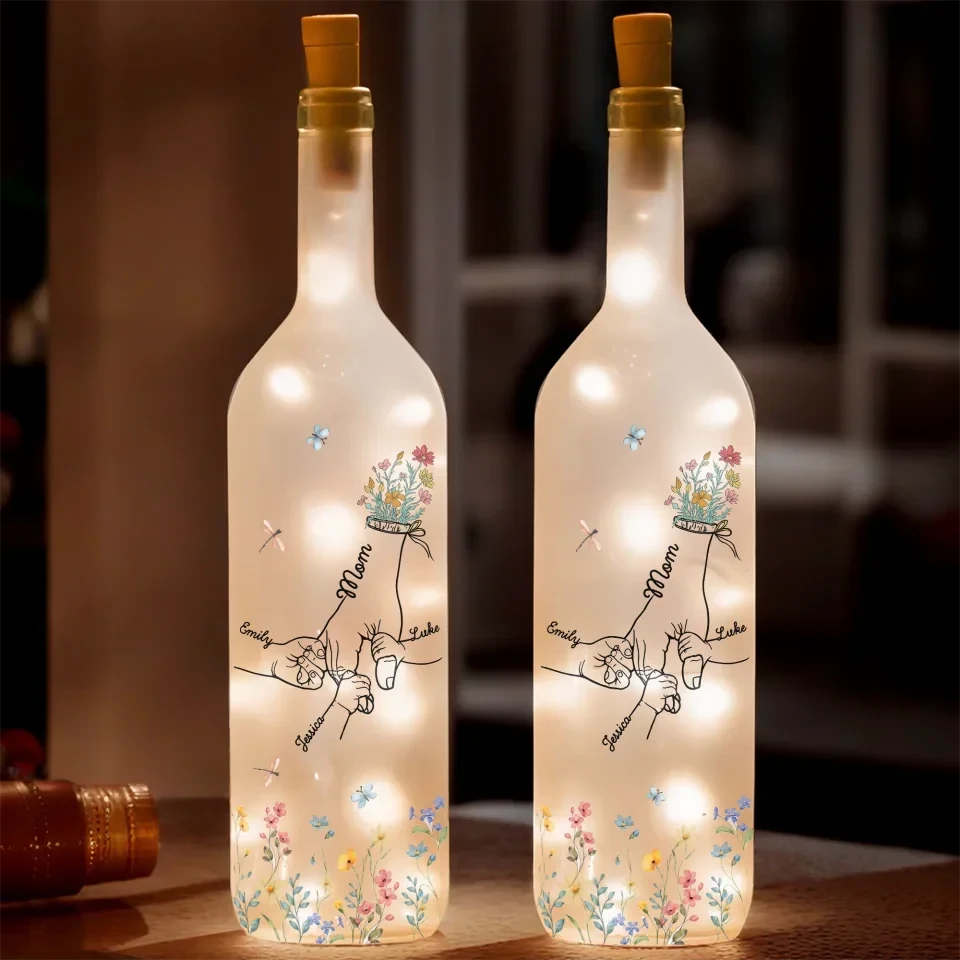 Your Hugs Are The Best Medicine - Family Personalized Custom Bottle Lamp - Gift For Mom, Grandma 1 Your Hugs Are The Best Medicine - Family Personalized Custom Bottle Lamp - Gift For Mom, Grandma