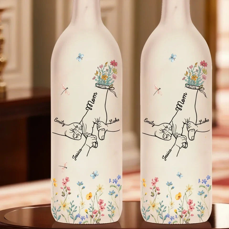 Your Hugs Are The Best Medicine - Family Personalized Custom Bottle Lamp - Gift For Mom, Grandma 4 Your Hugs Are The Best Medicine - Family Personalized Custom Bottle Lamp - Gift For Mom, Grandma - Image 4