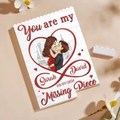 All Of Me Loves All Of You - Couple Personalized Custom Vertical Rectangle Shaped Building Brick Blocks - Gift For Husband Wife, Anniversary -Pawfect House Store 6784d64e6696a