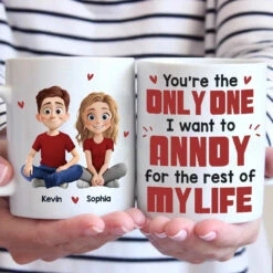 Life Is Better When We’re Together - Couple Personalized Custom Mug - Gift For Husband Wife, Anniversary -Pawfect House Store 6785ca81634ac