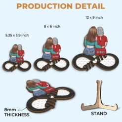 Together, We Create Our Family’s Story - Family Personalized Custom 2-Layered Wooden Plaque With Stand - Gift For Mom 11 Together, We Create Our Family’s Story - Family Personalized Custom 2-Layered Wooden Plaque With Stand - Gift For Mom -Pawfect House Store 6786108306752