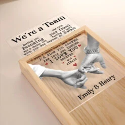 Together, We Are Infinite - Couple Personalized Custom Frame Light Box - Gift For Husband Wife, Anniversary 9 Together, We Are Infinite - Couple Personalized Custom Frame Light Box - Gift For Husband Wife, Anniversary -Pawfect House Store 67862c88a290f