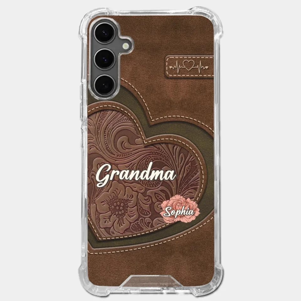 Her Love Blossoms In Every Season - Family Personalized Custom Clear Phone Case - Gift For Mom, Grandma 6 Her Love Blossoms In Every Season - Family Personalized Custom Clear Phone Case - Gift For Mom, Grandma - Image 6