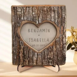 You’re My Forever - Couple Personalized Custom 2-Layered Wooden Plaque With Stand - Gift For Husband Wife, Anniversary