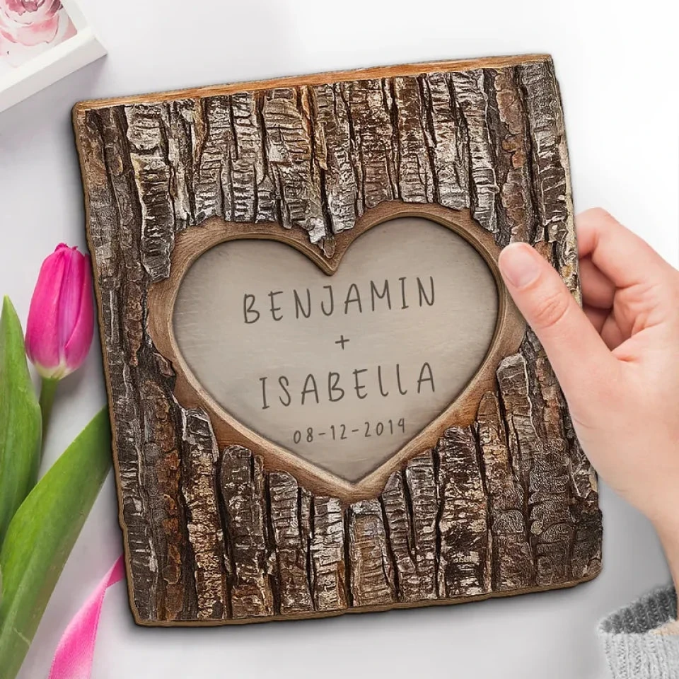 You’re My Forever - Couple Personalized Custom 2-Layered Wooden Plaque With Stand - Gift For Husband Wife, Anniversary 3 You’re My Forever - Couple Personalized Custom 2-Layered Wooden Plaque With Stand - Gift For Husband Wife, Anniversary - Image 3