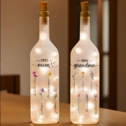 Her Love Is The Sunshine That Makes Every Flower Bloom - Family Personalized Custom Bottle Lamp - Gift For Mom, Grandma 7 Her Love Is The Sunshine That Makes Every Flower Bloom - Family Personalized Custom Bottle Lamp - Gift For Mom, Grandma -Pawfect House Store 678643f572411