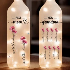 Her Love Is The Sunshine That Makes Every Flower Bloom - Family Personalized Custom Bottle Lamp - Gift For Mom, Grandma 6 Her Love Is The Sunshine That Makes Every Flower Bloom - Family Personalized Custom Bottle Lamp - Gift For Mom, Grandma -Pawfect House Store 6786443865be5