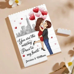 I Love Building A Life With You - Couple Personalized Custom Vertical Rectangle Shaped Building Brick Blocks - Gift For Husband Wife, Anniversary 6 I Love Building A Life With You - Couple Personalized Custom Vertical Rectangle Shaped Building Brick Blocks - Gift For Husband Wife, Anniversary -Pawfect House Store 678651c2e6d35