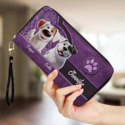 The Love Of A Dog Is Life’s Sweetest Blessing - Dog Personalized Custom Leather Long Wallet - Gift For Pet Owners, Pet Lovers -Pawfect House Store 678771598722e