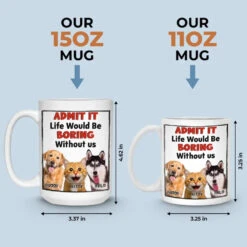 Custom Photo Home Is Where The Pet Hair Sticks To Everything But The Pet - Dog & Cat Personalized Custom Mug - Gift For Pet Owners, Pet Lovers -Pawfect House Store 67877dd56b262