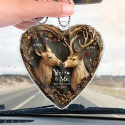 You & Me, We Got This - Couple Personalized Custom Car Ornament - Acrylic Custom Shaped - Gift For Husband Wife, Anniversary -Pawfect House Store 678799db2edc3