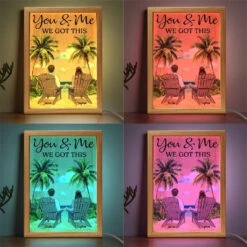 You And Me Through It All, We Got This - Couple Personalized Custom Frame Light Box - Gift For Husband Wife, Anniversary 10 You And Me Through It All, We Got This - Couple Personalized Custom Frame Light Box - Gift For Husband Wife, Anniversary -Pawfect House Store 67885b44a6373