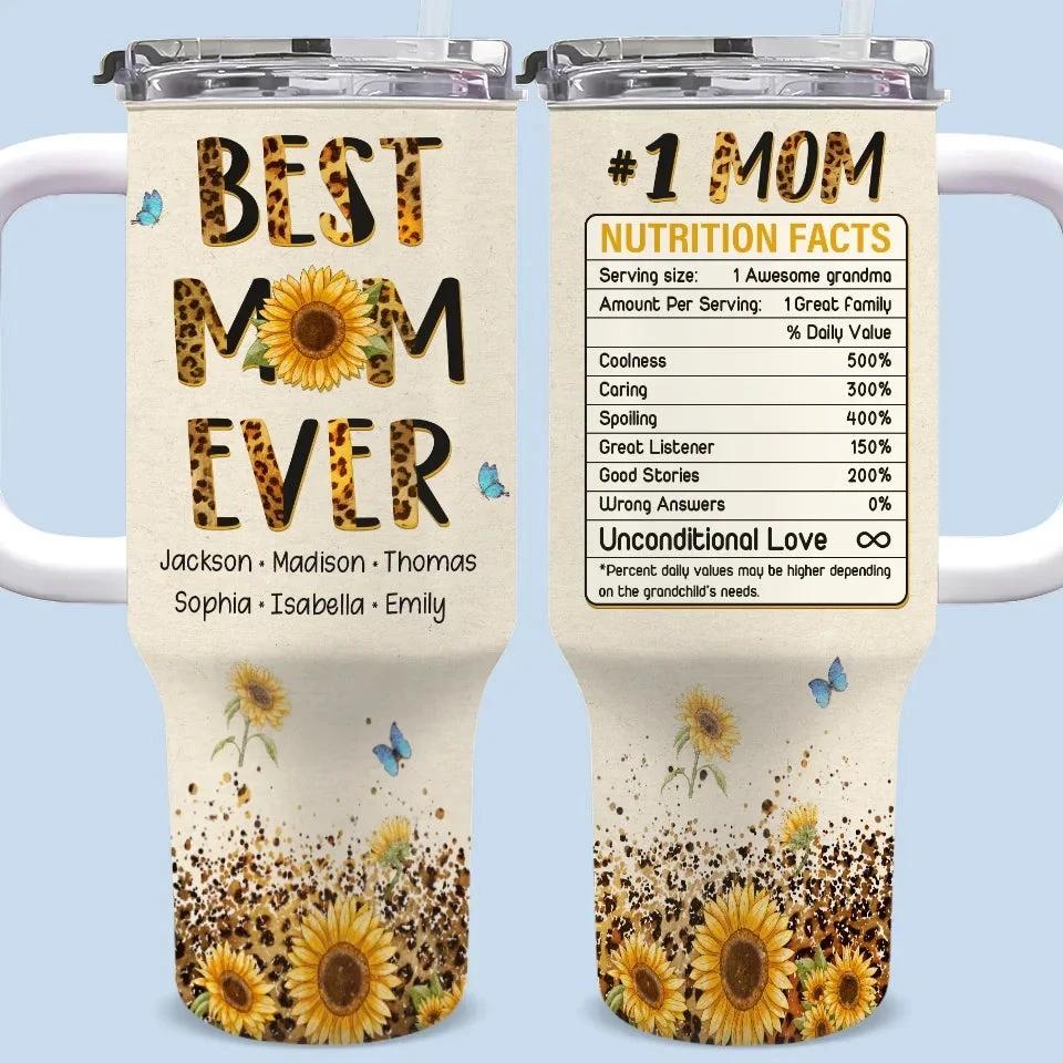 My Grandma, My Hero - Family Personalized Custom 40 Oz Stainless Steel Tumbler With Handle - Gift For Mom, Grandma 1 My Grandma, My Hero - Family Personalized Custom 40 Oz Stainless Steel Tumbler With Handle - Gift For Mom, Grandma