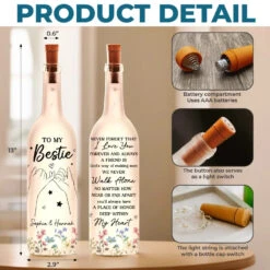 You'll Always Have A Place Of Honor Deep Within My Heart - Bestie Personalized Custom Bottle Lamp - Gift For Best Friends, BFF, Sisters 9 You'll Always Have A Place Of Honor Deep Within My Heart - Bestie Personalized Custom Bottle Lamp - Gift For Best Friends, BFF, Sisters -Pawfect House Store 6788a2c2bcb1c