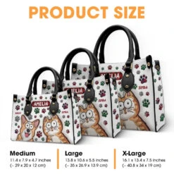 Furever Friends - Dog & Cat Personalized Custom 3D Inflated Effect Printed Leather Handbag - Gift For Pet Owners, Pet Lovers 11 Furever Friends - Dog & Cat Personalized Custom 3D Inflated Effect Printed Leather Handbag - Gift For Pet Owners, Pet Lovers -Pawfect House Store 6788aff10d82d