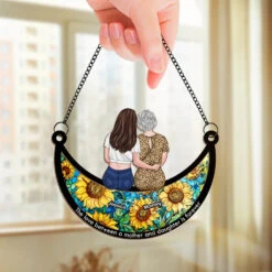 Love You To The Moon And Back - Family Personalized Window Hanging Suncatcher Ornament - Gift For Mom 7 Love You To The Moon And Back - Family Personalized Window Hanging Suncatcher Ornament - Gift For Mom -Pawfect House Store 6788b17b850a8