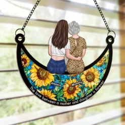Love You To The Moon And Back - Family Personalized Window Hanging Suncatcher Ornament - Gift For Mom 8 Love You To The Moon And Back - Family Personalized Window Hanging Suncatcher Ornament - Gift For Mom -Pawfect House Store 6788b1817a65a