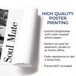 Custom Photo Soul Mate Came Into Your Life And Changed Everything For The Better - Couple Personalized Custom Vertical Poster - Gift For Husband Wife, Anniversary 10 Custom Photo Soul Mate Came Into Your Life And Changed Everything For The Better - Couple Personalized Custom Vertical Poster - Gift For Husband Wife, Anniversary -Pawfect House Store 6788dd7abf1f9