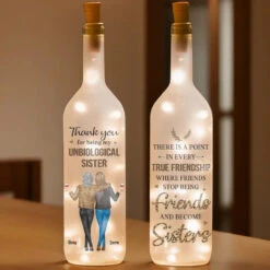 Friends Stop Being Friends And Become Sisters - Bestie Personalized Custom Bottle Lamp - Gift For Best Friends, BFF, Sisters 7 Friends Stop Being Friends And Become Sisters - Bestie Personalized Custom Bottle Lamp - Gift For Best Friends, BFF, Sisters -Pawfect House Store 6789567bc45b5