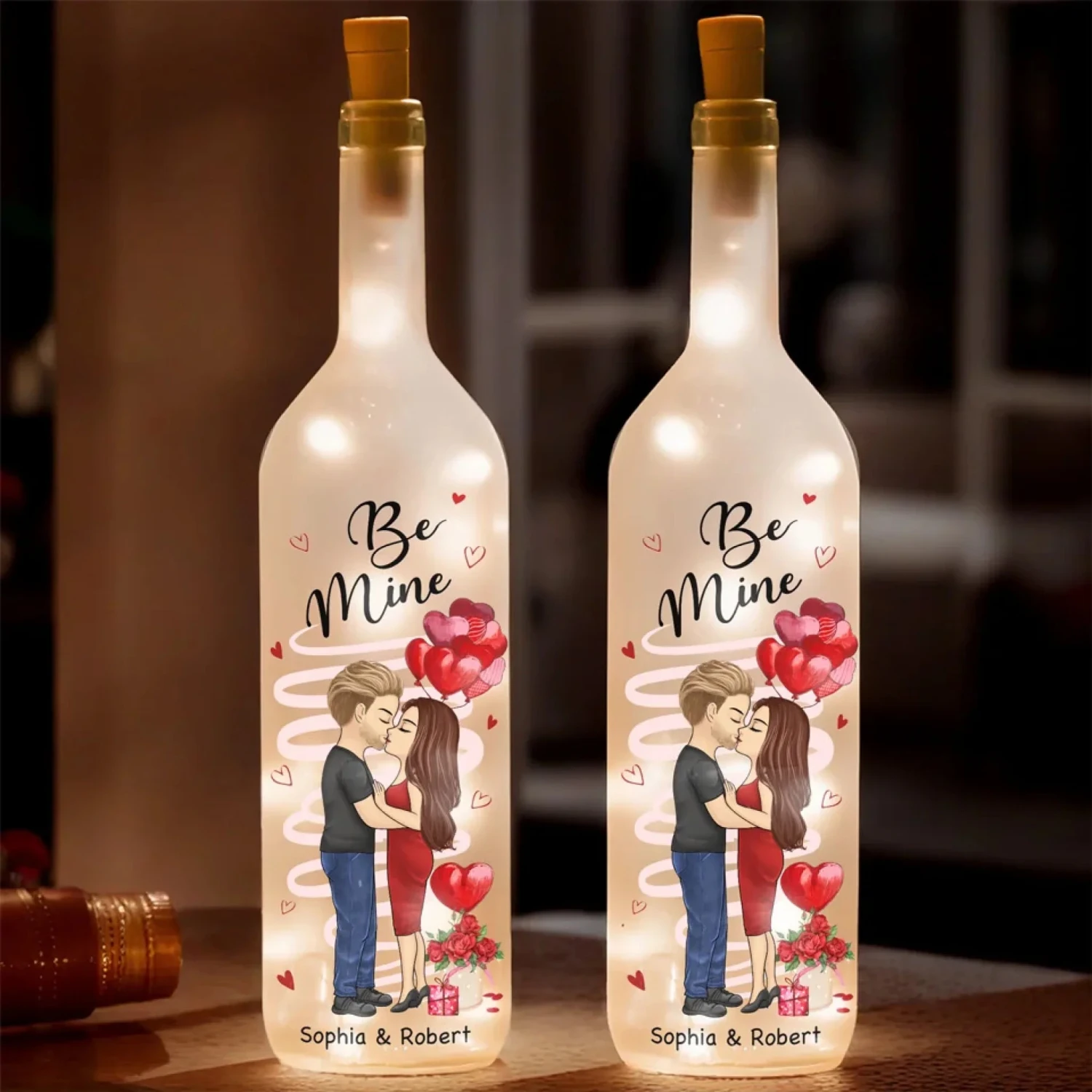 Love Is A Dance We Both Know - Couple Personalized Custom Bottle Lamp - Gift For Husband Wife, Anniversary 1 Love Is A Dance We Both Know - Couple Personalized Custom Bottle Lamp - Gift For Husband Wife, Anniversary