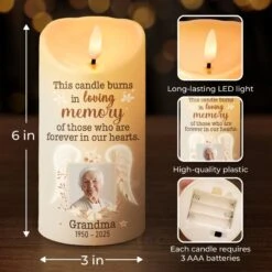Custom Photo This Candle Shines In Cherished Memory - Memorial Personalized Custom LED Candle - Sympathy Gift For Family Members 7 Custom Photo This Candle Shines In Cherished Memory - Memorial Personalized Custom LED Candle - Sympathy Gift For Family Members -Pawfect House Store 678a160d43800