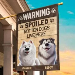 A Little Bit Rotten And A Lotta Love - Dog Personalized Custom Flag - Gift For Pet Owners, Pet Lovers 9 A Little Bit Rotten And A Lotta Love - Dog Personalized Custom Flag - Gift For Pet Owners, Pet Lovers -Pawfect House Store 678a1a40c3936