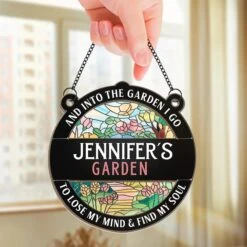 To Lose My Mind And Find My Soul - Family Personalized Window Hanging Suncatcher - Gift For Yourself, Best Friends, Siblings, Family Members -Pawfect House Store 678dfbe798e1a