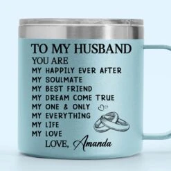 My Soulmate For Life - Couple Personalized Custom 14oz Stainless Steel Tumbler With Handle - Gift For Husband Wife, Anniversary 11 My Soulmate For Life - Couple Personalized Custom 14oz Stainless Steel Tumbler With Handle - Gift For Husband Wife, Anniversary -Pawfect House Store 678e1d9979395 db072388 4c78 4ae8 b620 b4385f013393