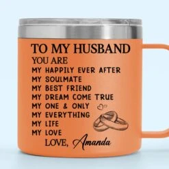 My Soulmate For Life - Couple Personalized Custom 14oz Stainless Steel Tumbler With Handle - Gift For Husband Wife, Anniversary 12 My Soulmate For Life - Couple Personalized Custom 14oz Stainless Steel Tumbler With Handle - Gift For Husband Wife, Anniversary -Pawfect House Store 678e1d9c3527d 7f1f0f85 c23e 476f b026 4e55c6cdae11