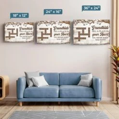 Life Is Sweeter With Grandchildren - Family Personalized Custom Horizontal Canvas - Gift For Grandma, Grandpa, Grandkid 12 Life Is Sweeter With Grandchildren - Family Personalized Custom Horizontal Canvas - Gift For Grandma, Grandpa, Grandkid -Pawfect House Store 678e28fba441a