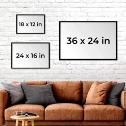 From A Grandma’s Roots Grows A Grandchild’s Dreams - Family Personalized Custom Horizontal Poster - Gift For Mom, Grandma -Pawfect House Store 678ee4ee61c70